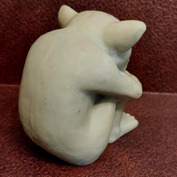 Vintage 1990 Small Clay Dedo Gargoyle Sculpture Signed by Artist Keith Findling - Picture 8 of 16